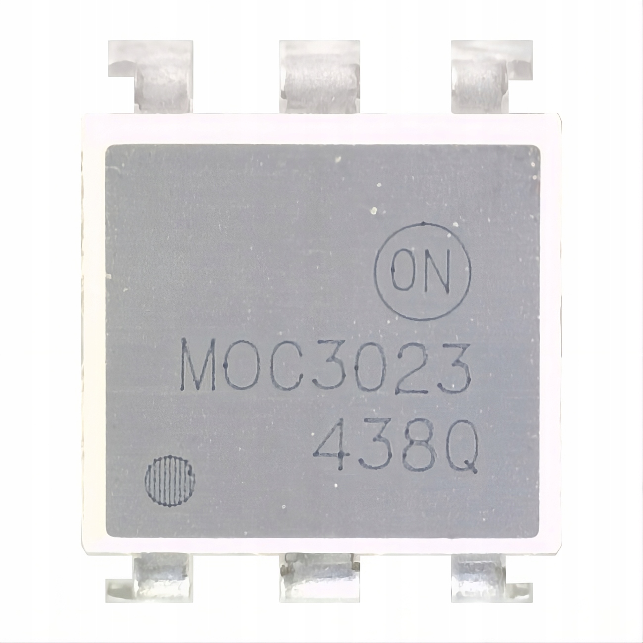 MOC3023 optotriak transoptor 5mA DIP6 biały