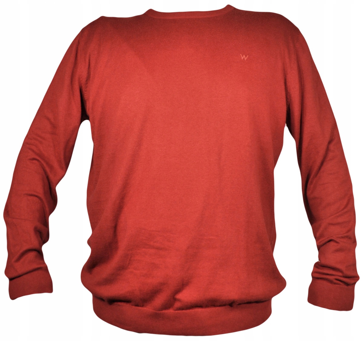 Svetr Wrangler Hnědý s dlouhým rukávem Crew Knit XXL