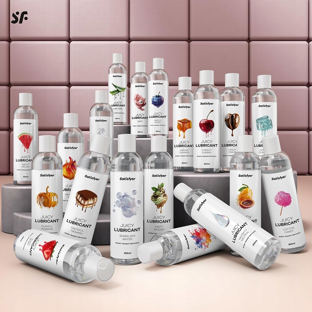 SATISFYER Sparkling Water Lubrykant 300ml Wodny Dla Wrażliwej Skóry — miniatura 9