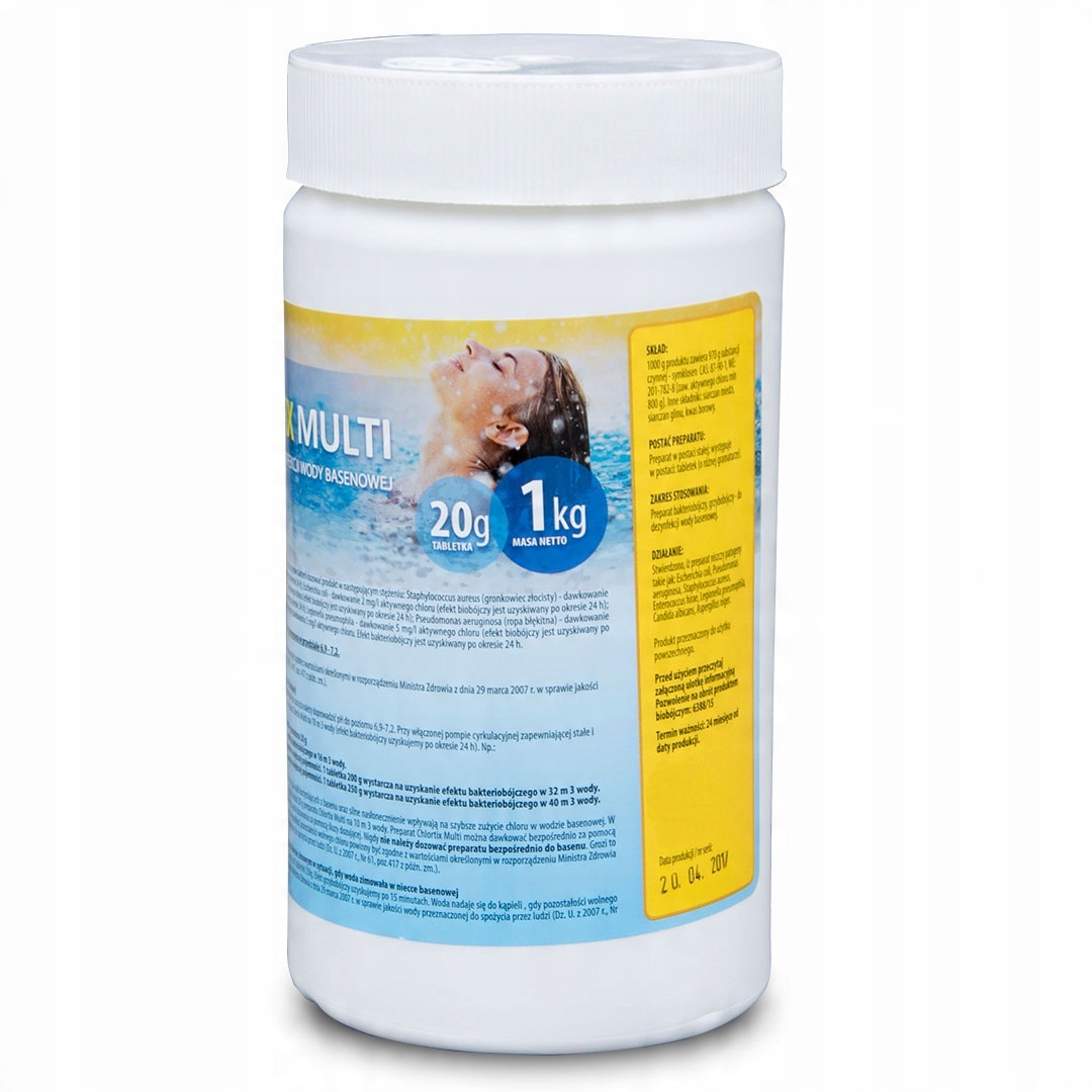 

Tabletki Multifunkcyjne 20g 1kg Chemia