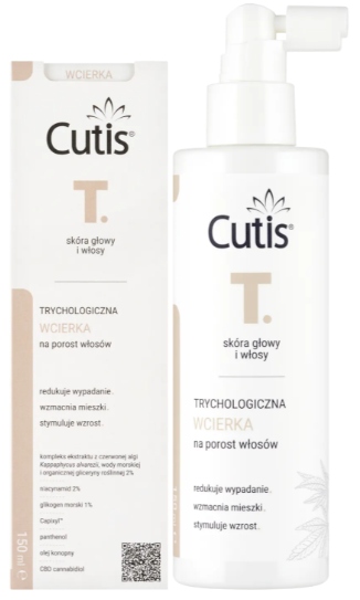 Cutis T-trychologiczna wcierka na porost włosów 150 ml