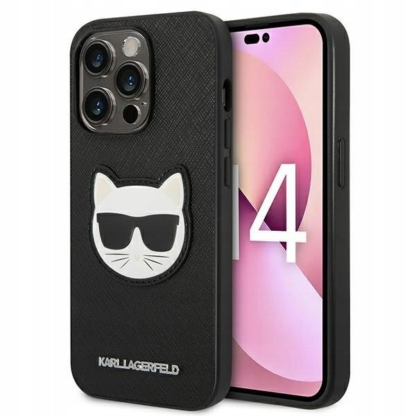 Karl Lagerfeld KLHCP14XSAPCHK iPhone 14 Pro Max 6,7" hardcase czarny/b