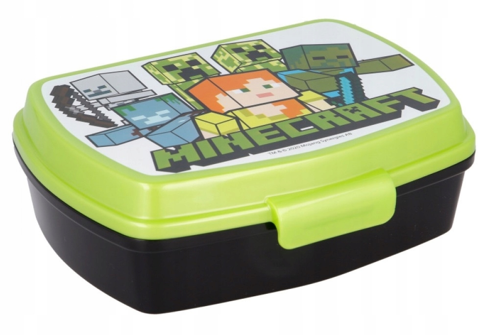 MINECRAFT śniadaniówka pojemnik chlebak