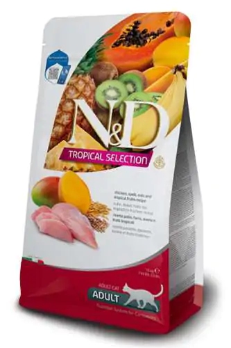 Farmina Nd Tropical Cat Chicken suché krmivo pro kočky 1,5 kg