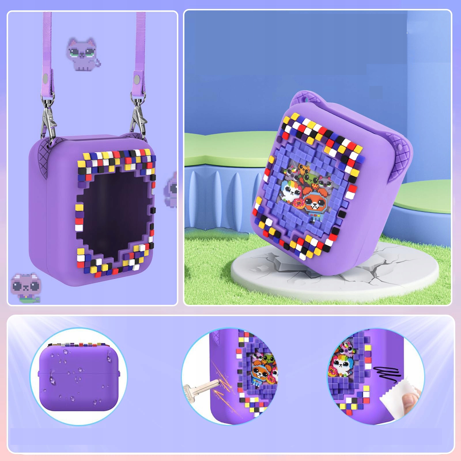 ZWIERZĄTKO CYFROWE INTERAKTYWNE SPIN MASTER BITZEE 3D HOLOGRAM Minimalny wiek dziecka 4