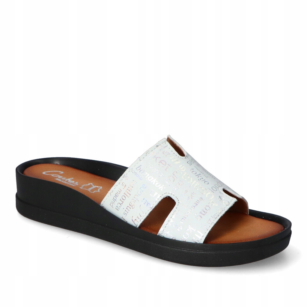 Nazouváky Contes Bílé Nápisy Semišové 41