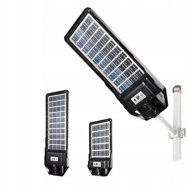 LAMPA SOLARNA ULICZNA LED 200W CZUJNIK RUCHU IP65 Długość 390 mm