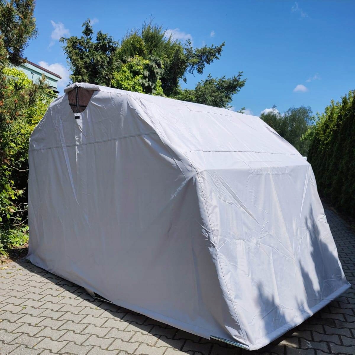 Voděodolný Obal Na Motocykl Stan Skládací Garáž 270 x 105 x 155 TopX
