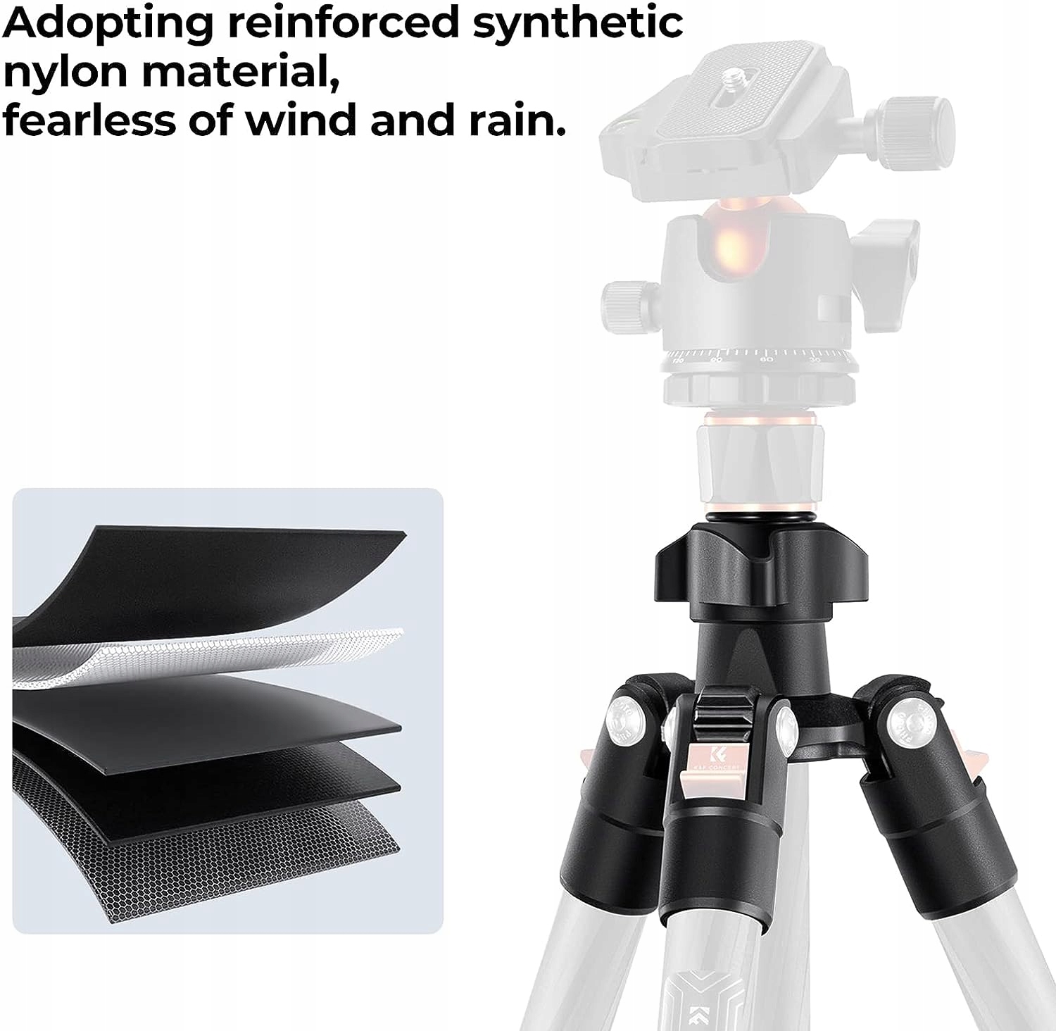 K&F Concept Statyw do aparatu z w?ókna w?glowego Marka bez marki