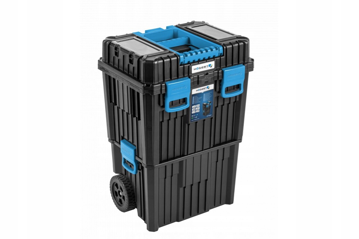 Ящик для инструментов на колесах 2-х частей HOGERT