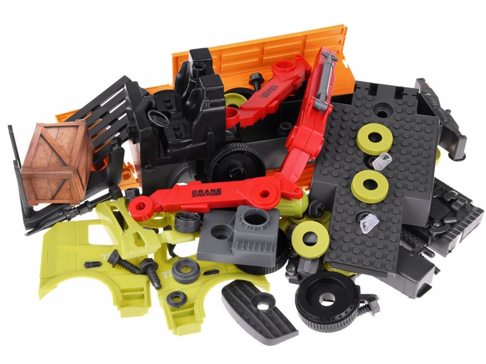 Dźwig hds auto do składania skręcania rozkręcania wywrotka ZA4810 Marka Jokomisiada