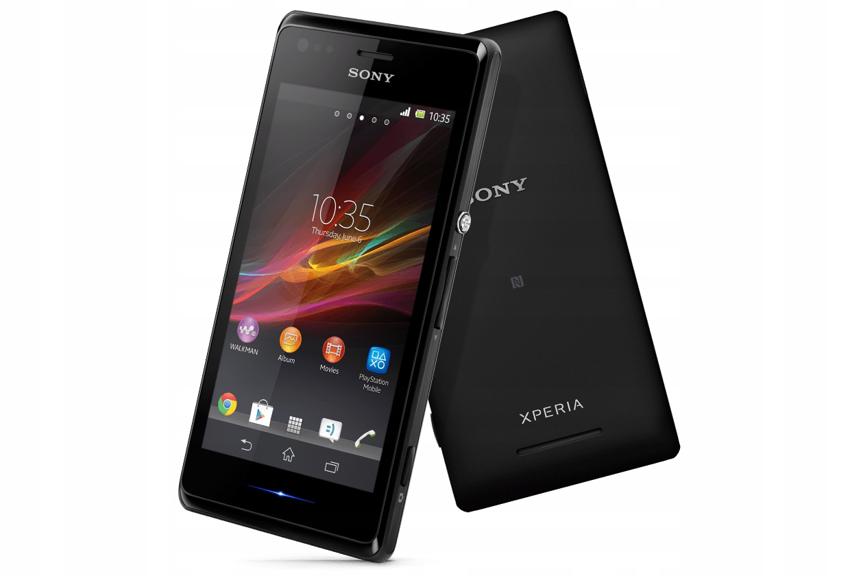 Smartfon Sony XPERIA M 1 GB / 4 GB 3G biały