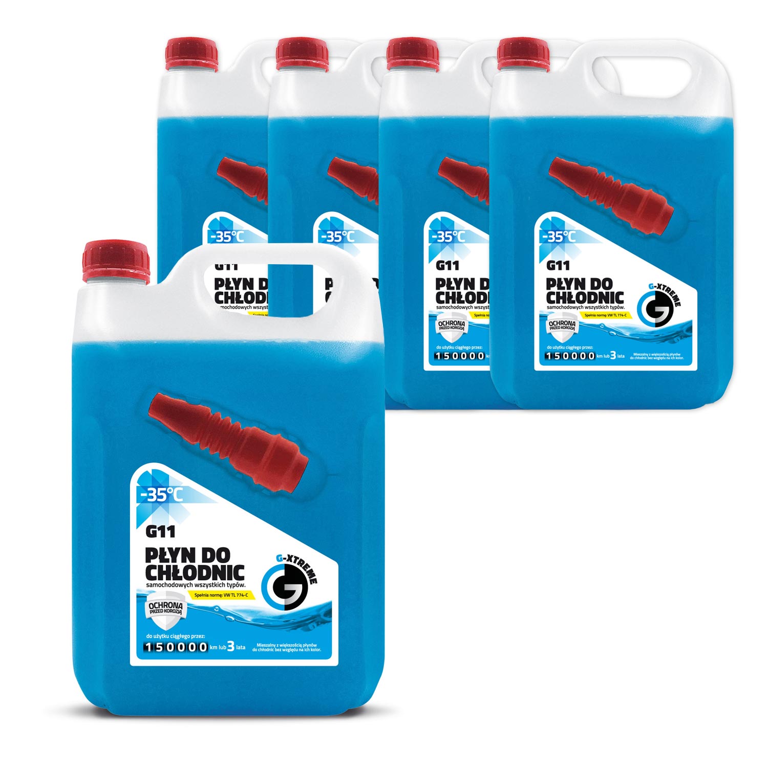 

Płyn Do Chłodnic Chłodniczy -35°C Gotowy 20L