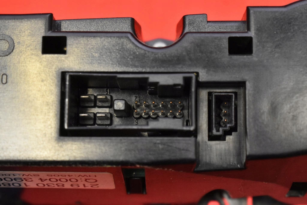 control panel air conditioning devices KLIMY 2198301085 MERCEDES CLS C219 04-08