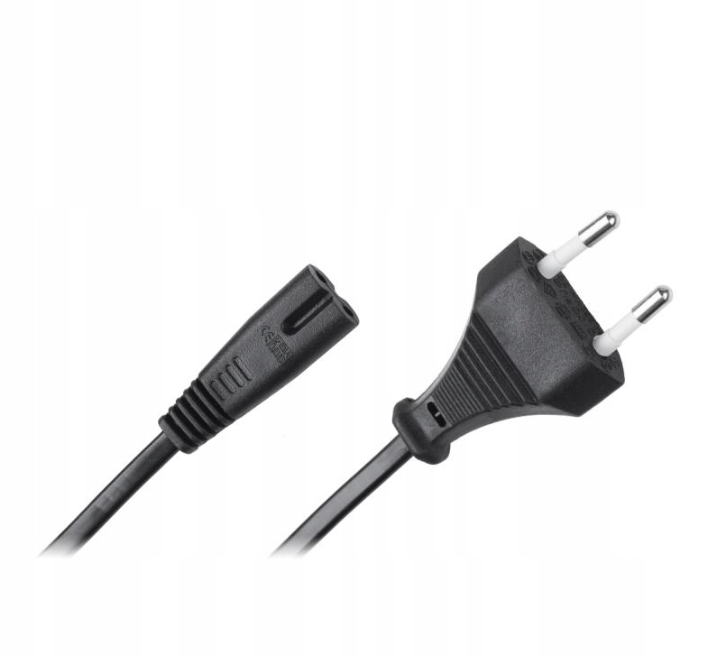 

Kabel zasilający C7 Rtv Agd Radio Ósemka 2-pin 3m