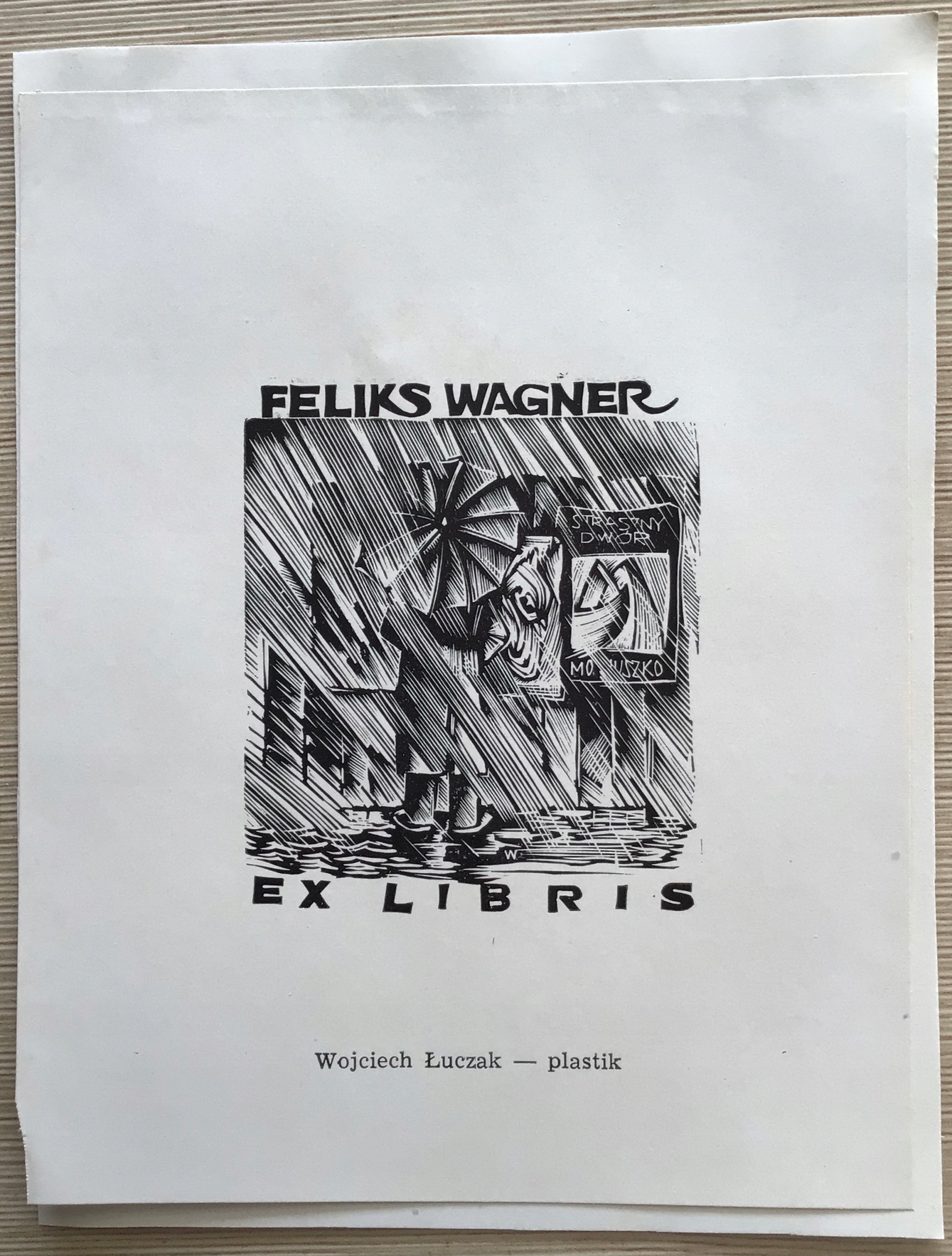 Ex-libris Wojciech Łuczak