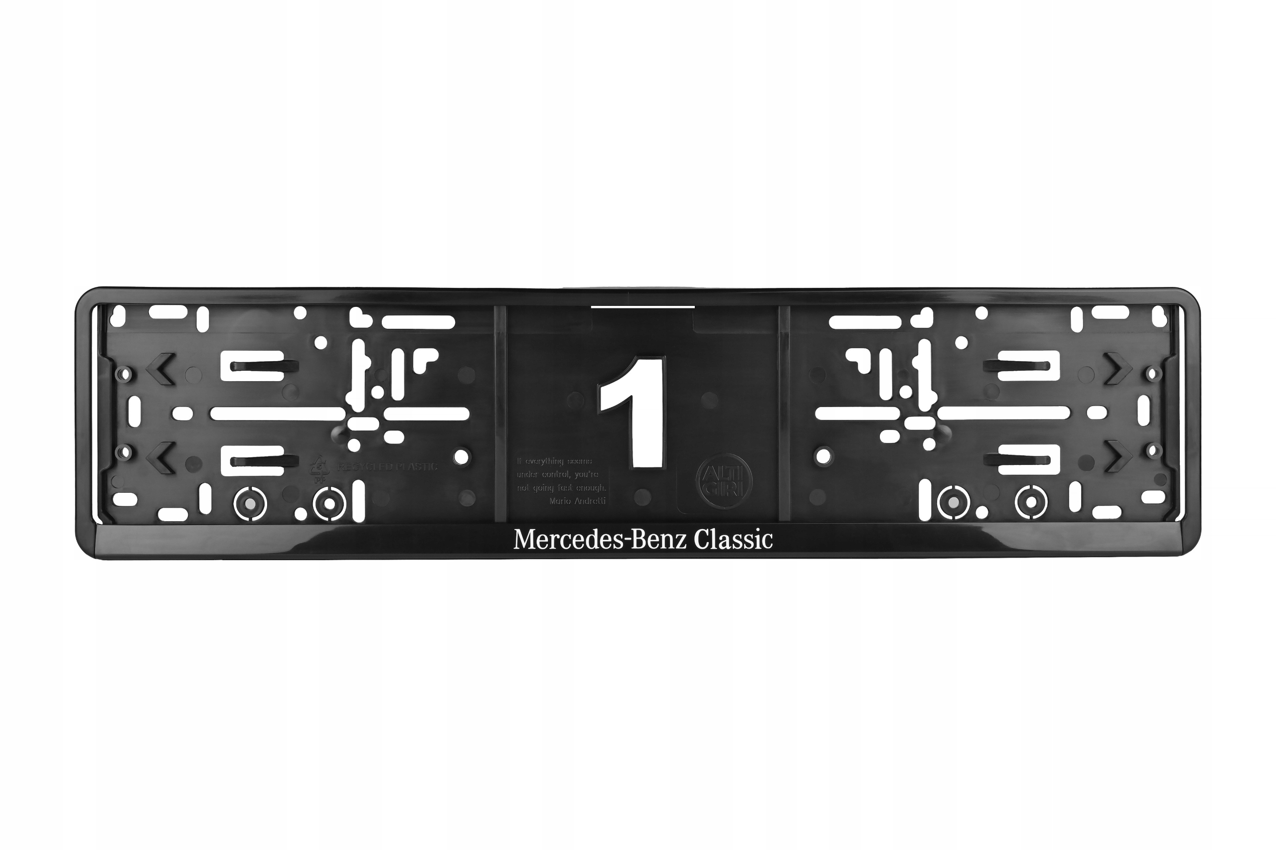 Ramka ramki tablicy rejestracyjnej Mercedes-Benz Classic 2 szt.