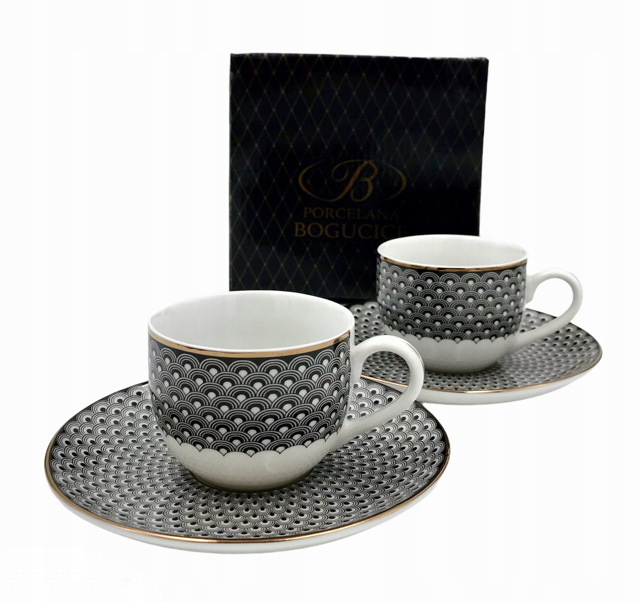 

Zestaw Filiżanek do espresso spodek Lumen Bogucice
