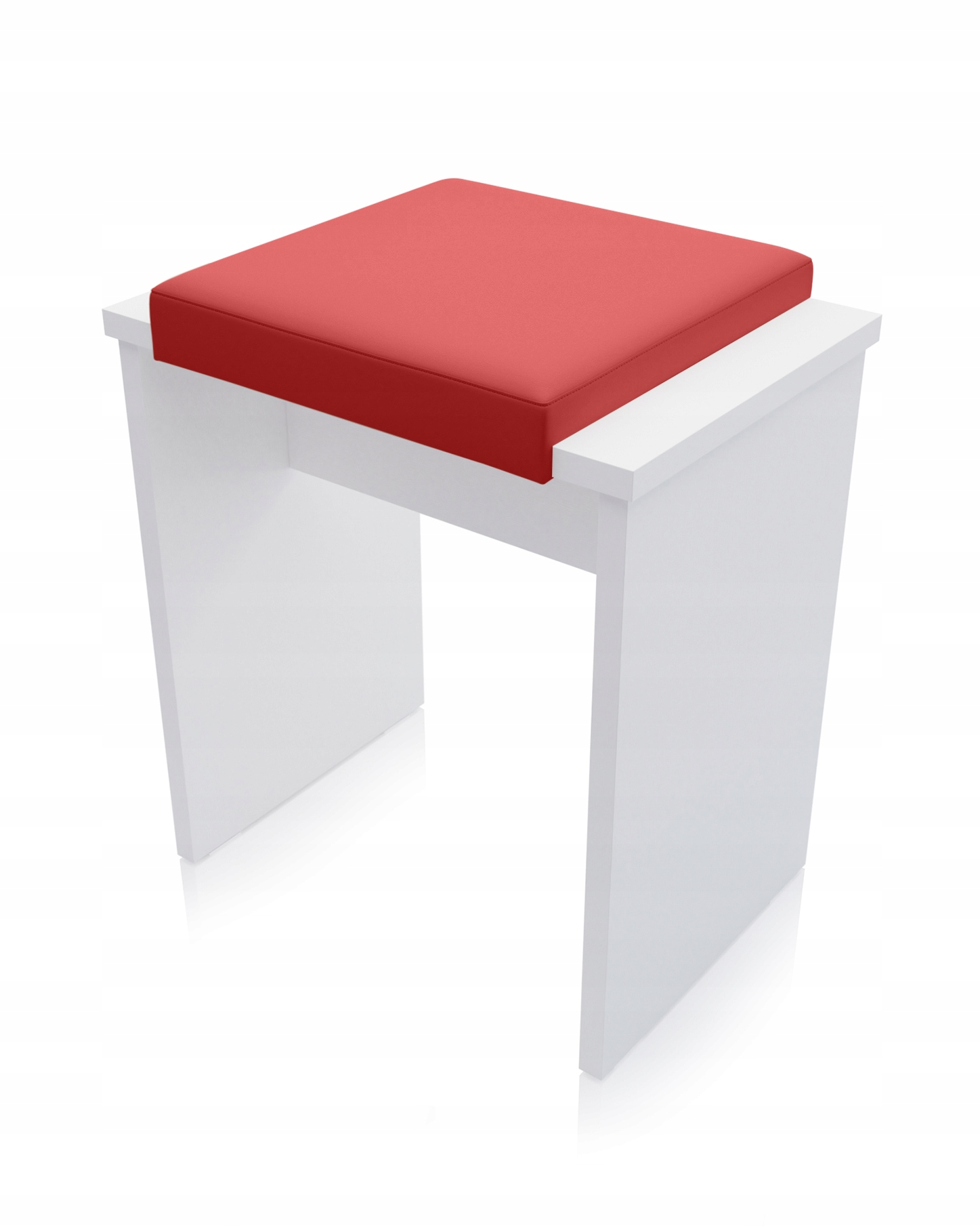 

Taboret Simple Stołek Siedzisko Do Toaletki Białe