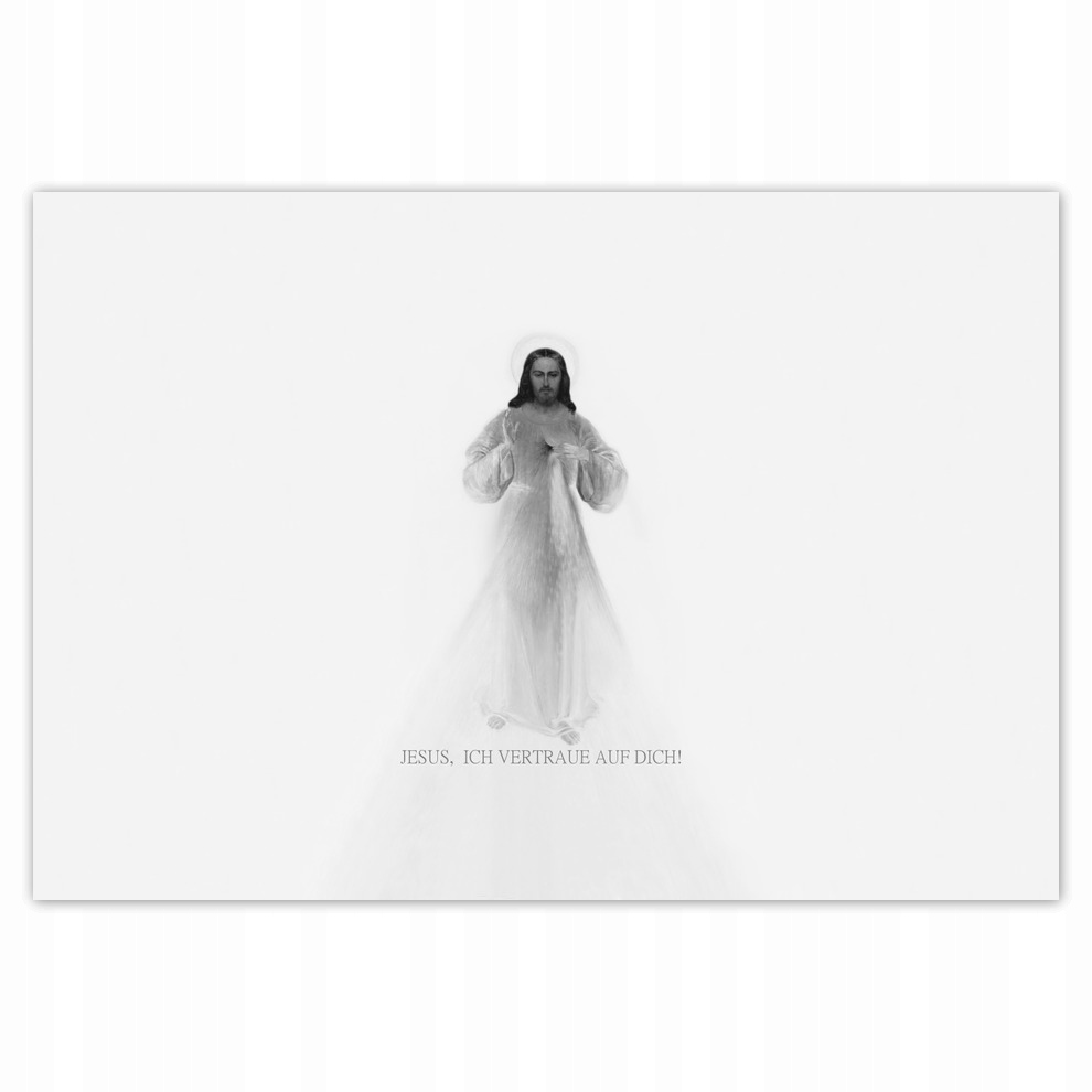 

Fototapety papier 368x254 Jesus Ich vertraue Dich