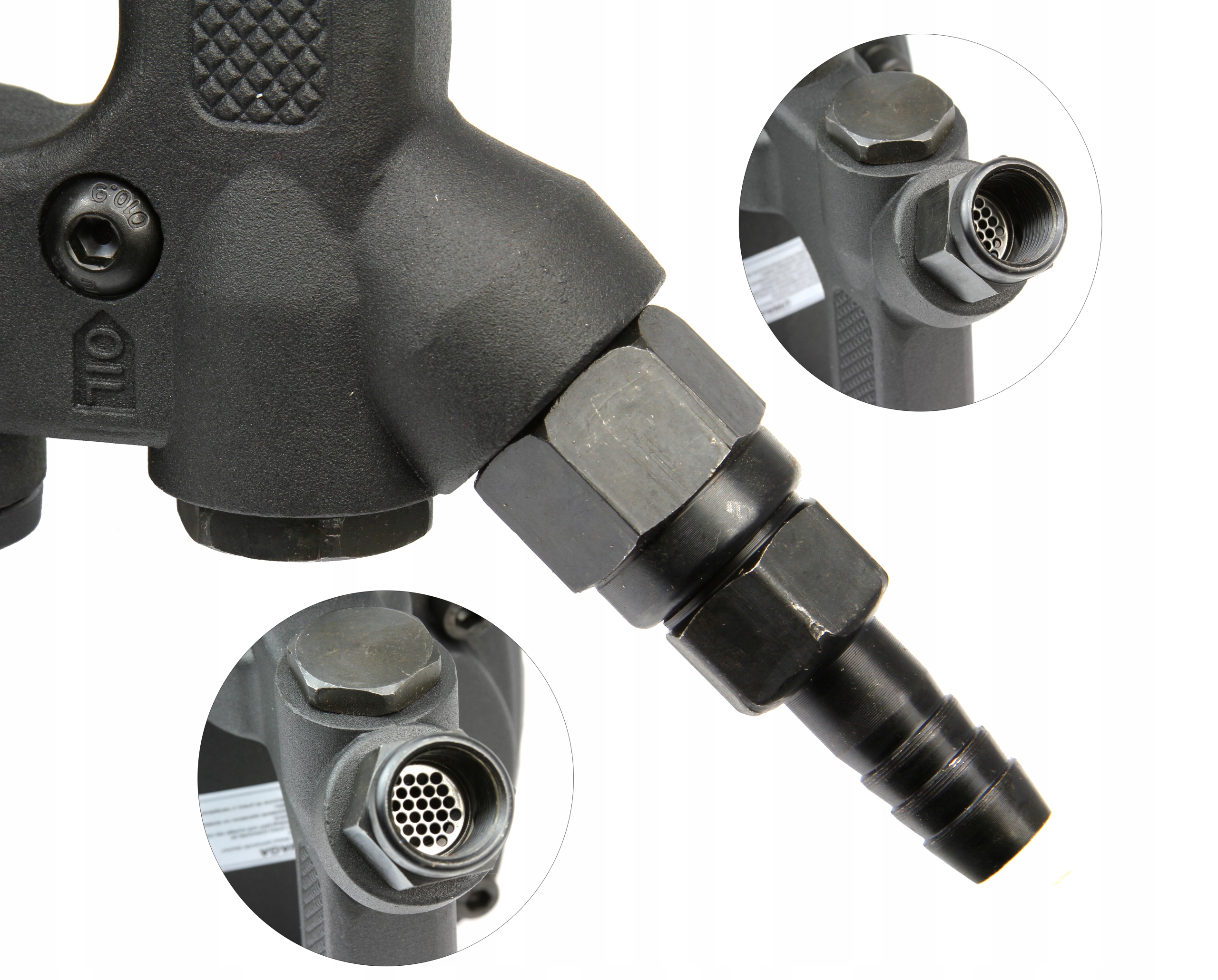 KLUCZ UDAROWY PNEUMATYCZNY BJC 997 1' 5000Nm 2 NASADKI Zużycie powietrza 460 l/min