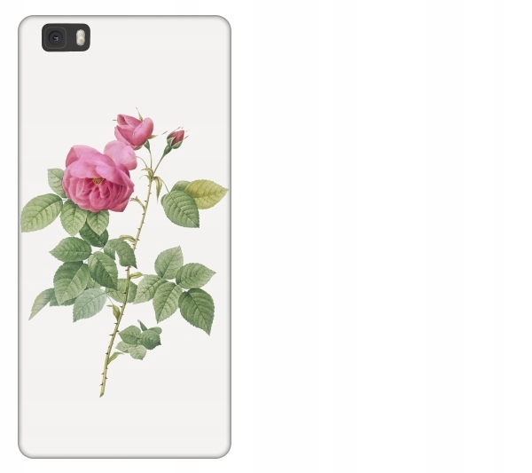 

Etui pokrowiec Huawei P8 Lite Kwiat różowy akwarel