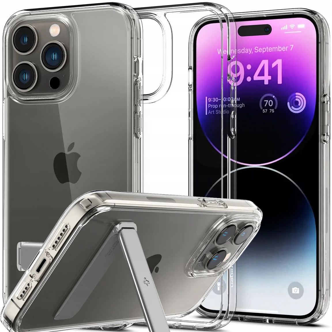 

Etui Spigen Ultra Hybrid S do iPhone 14 Pro plecki