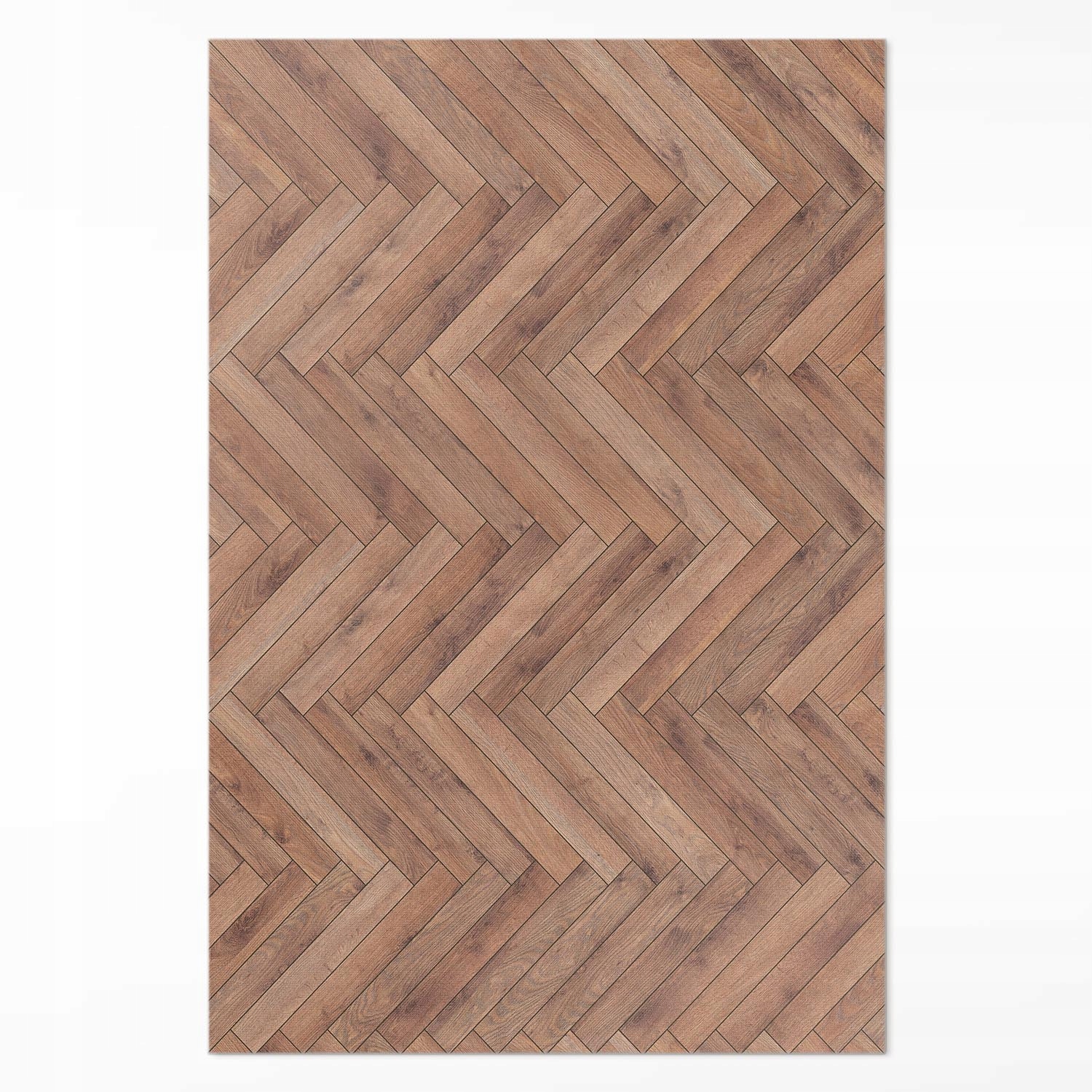 Moderný koberec Vinyl Salon Štýlová jedľa drevené parkety 120x180 cm