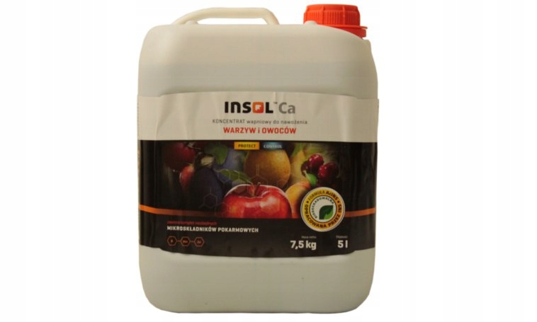 

Insol Ca 5l koncentrat wapniowy do warzyw i owoców