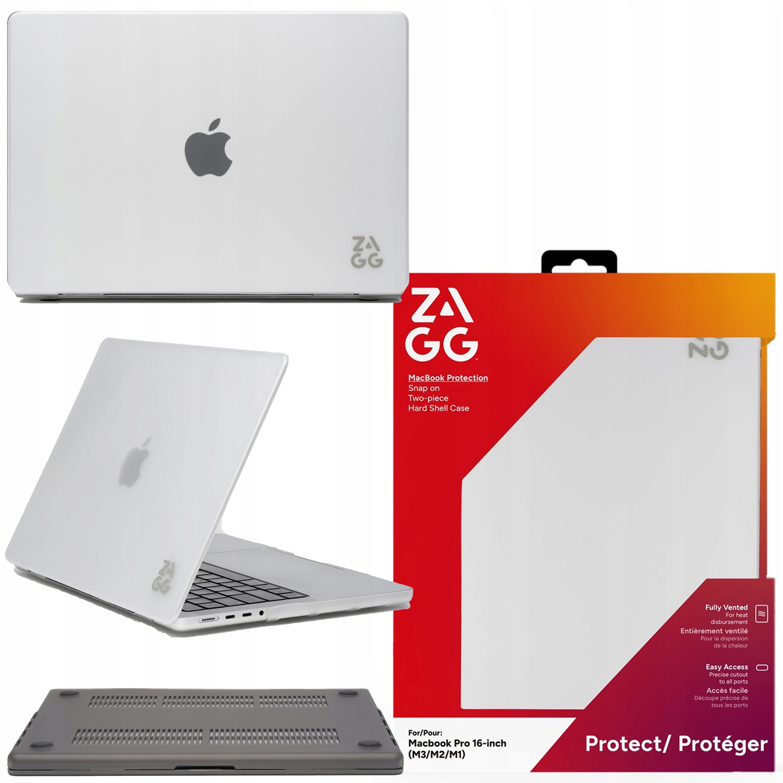 Zagg Snap On HardShell Case – pouzdro pro MacBook Air 13" M5 M4 M3 M2