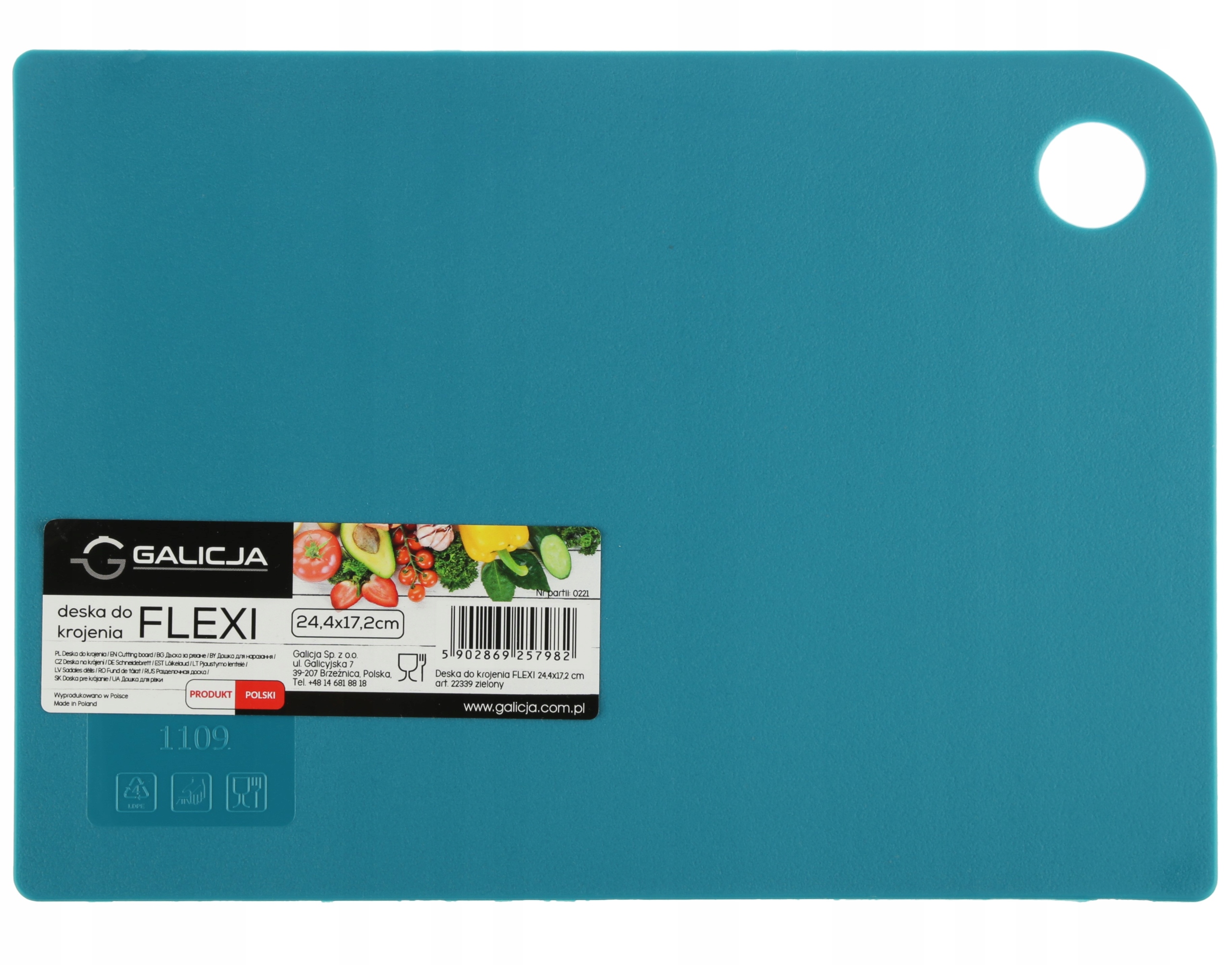 

Flexi Zielona Deska Kuchenna Do Krojenia 34,5x24,5