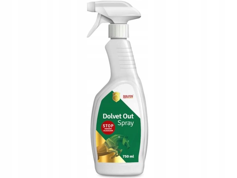 Dolvet Out Spray Horse 750ml Stop owadom, kleszczom