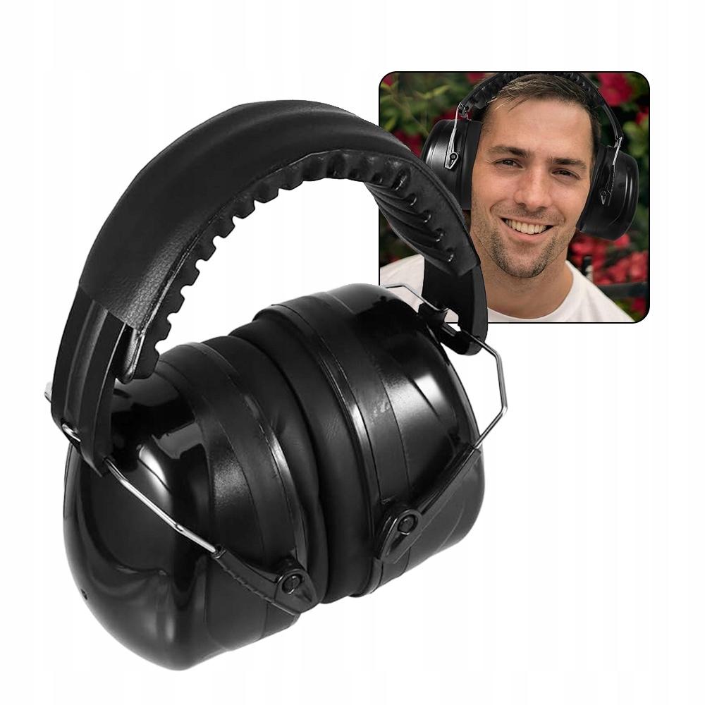 WYGŁUSZAJĄCE SŁUCHAWKI OCHRONNE SNR 36 DB DLA DOROSŁYCH UNIWERSALNE