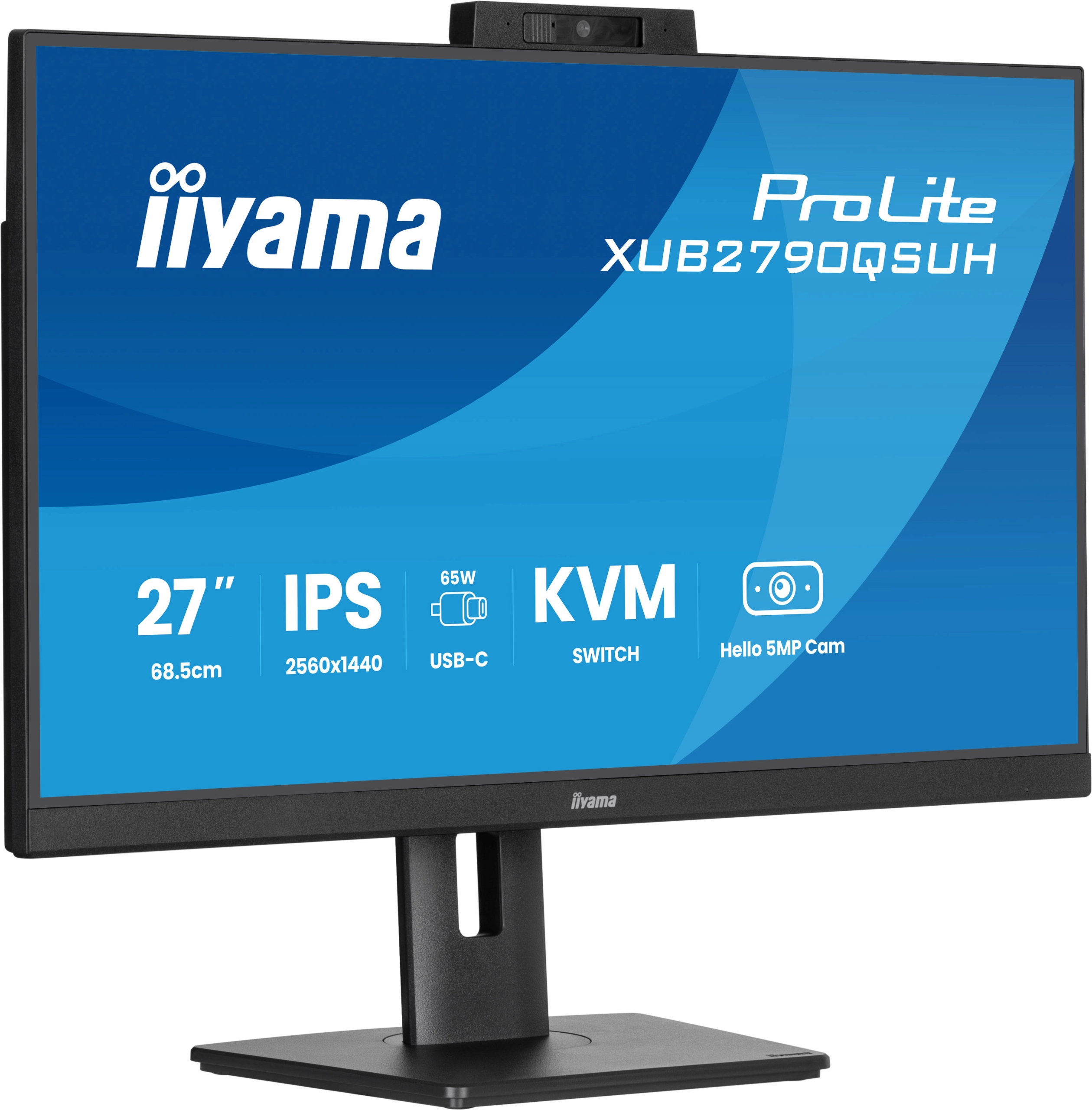 Monitor iiyama ProLite XUB2790QSUH-B2 27 Ips Qhd Led 0.4ms 100Hz /hdmi Dp/