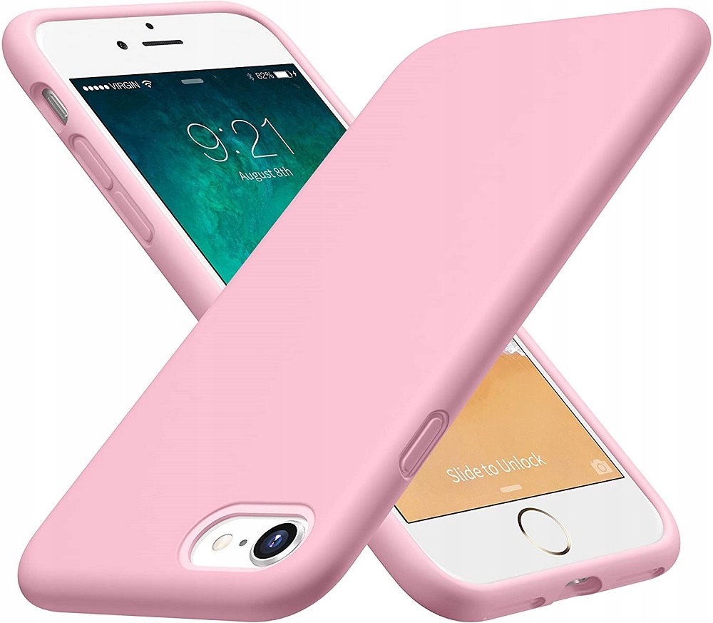 

Etui Matowe Slim do Iphone 7 8 Se 2020 Szkło
