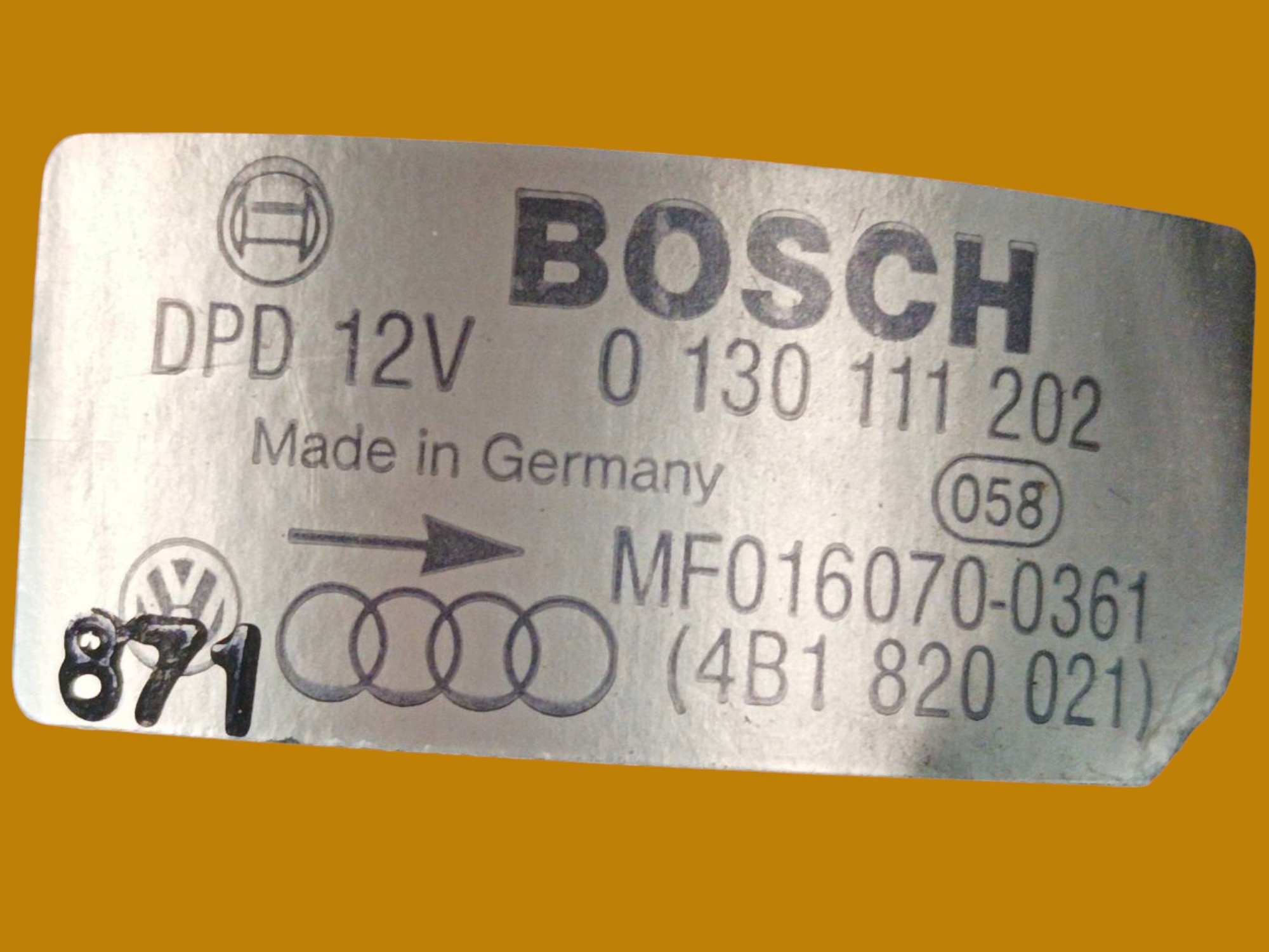 heating air conditioning devices 0130111202 4B1820021 Audi A6 II (1997-2004) C5