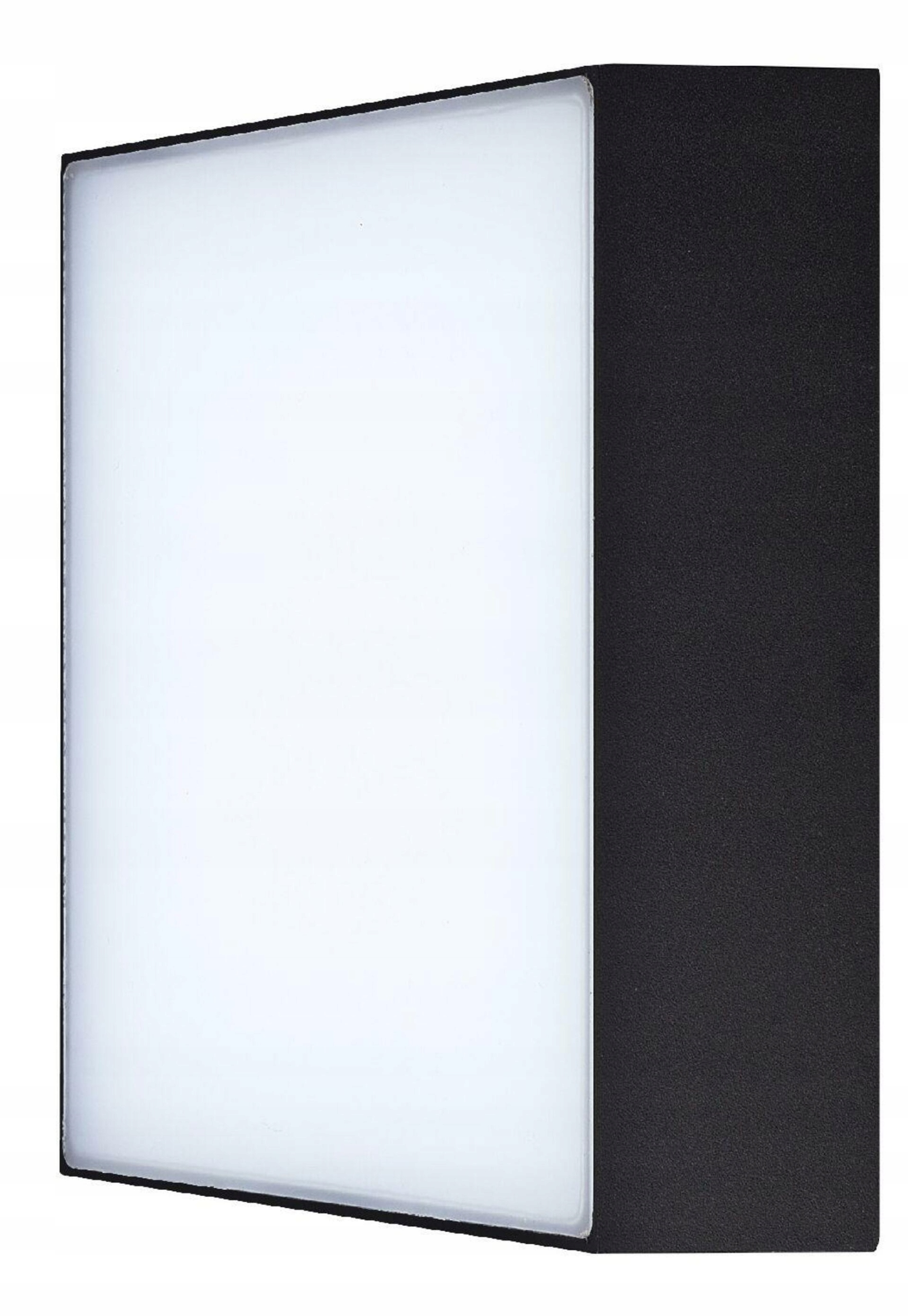 AZzardo AZ4497 vonkajšie nástenné/stropné svietidlo Casper Square 4000K čierna