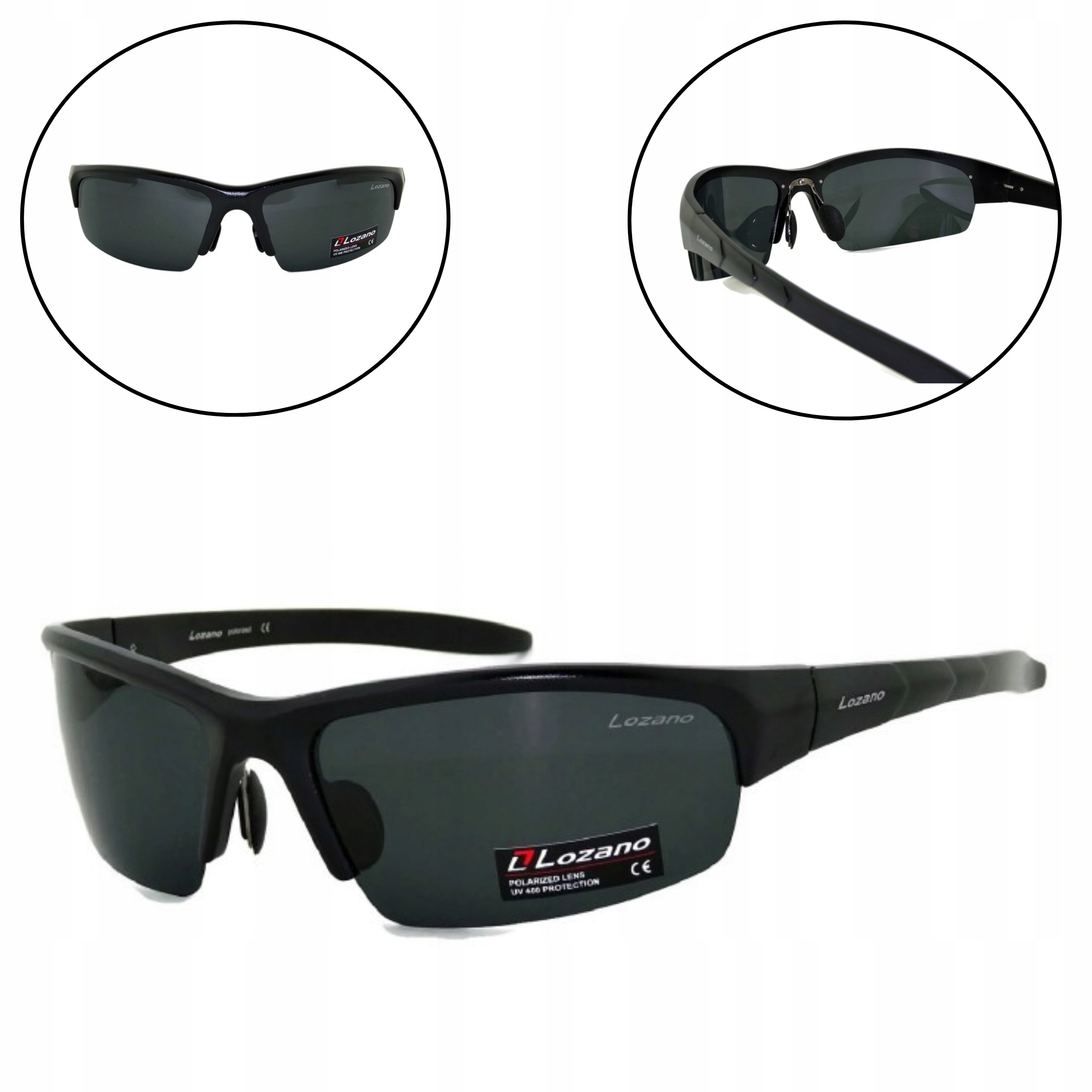 Pánské Taktické Vojenské Polarizační Sluneční Brýle Černé Uv