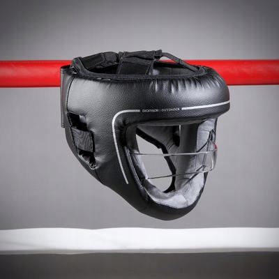 Kask bokserski z osłoną twarzy Model Outschock