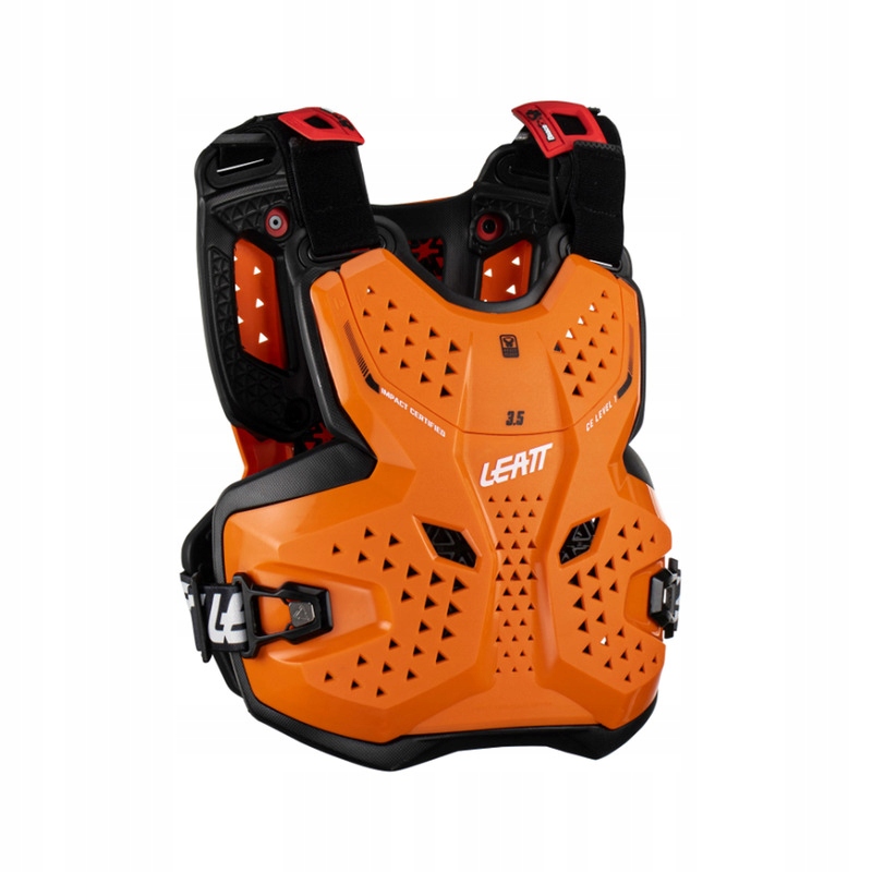 Buzer Junior Leatt Protector 3.5 Orange Black (147-159 CM) L/XL