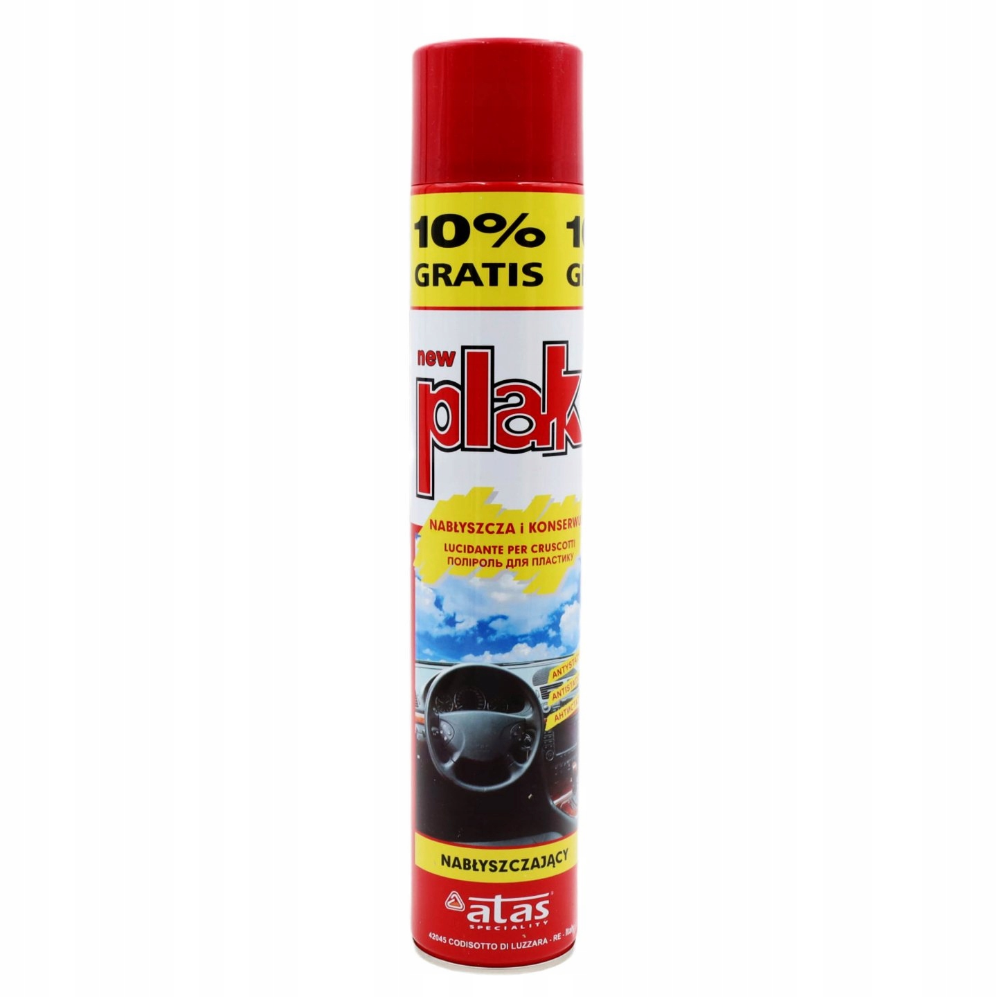 

Preparat do Kokpitu Błyszczący Plak Wiśnia 750ml