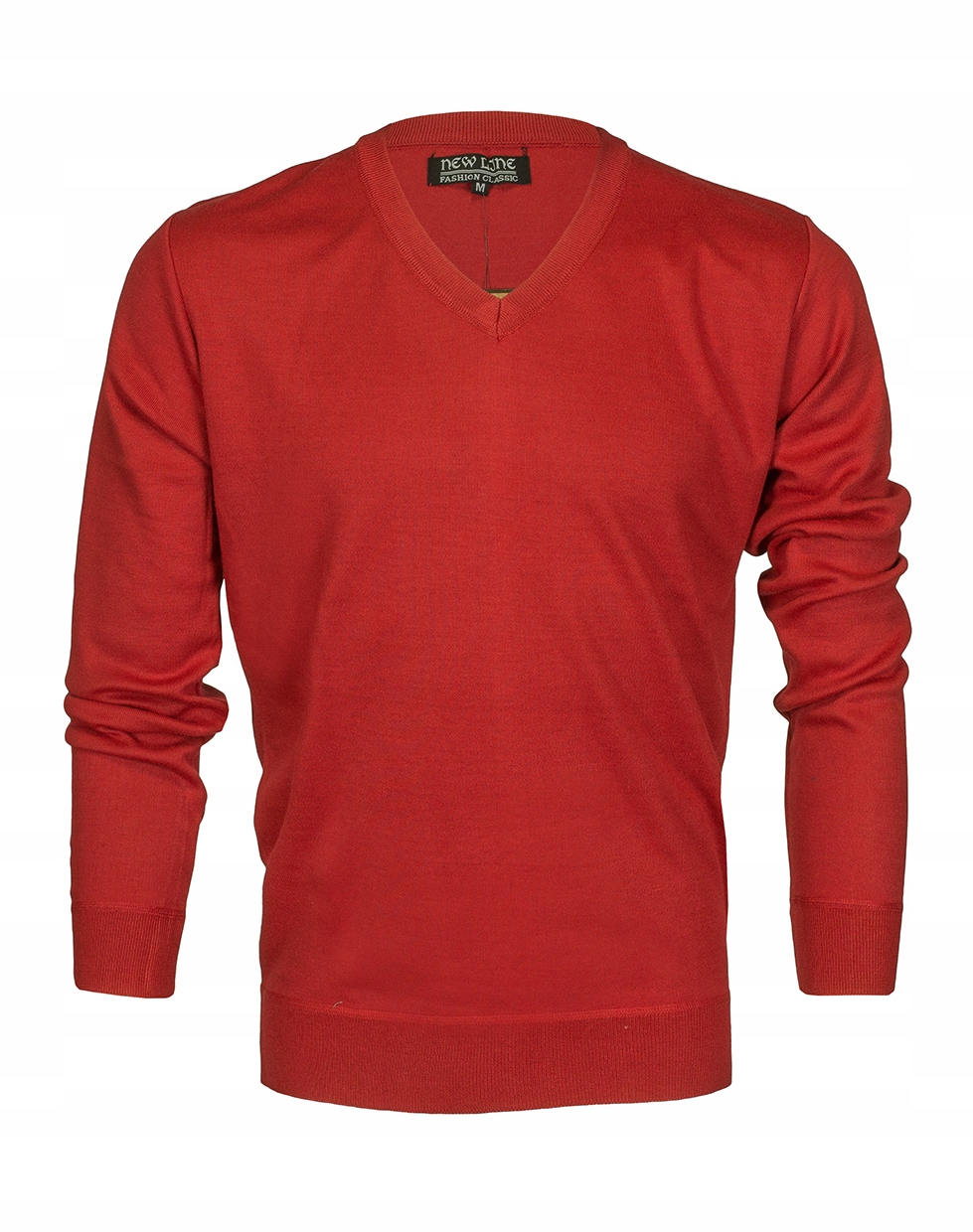 

Sweter Męski W Serek , L Czerwony