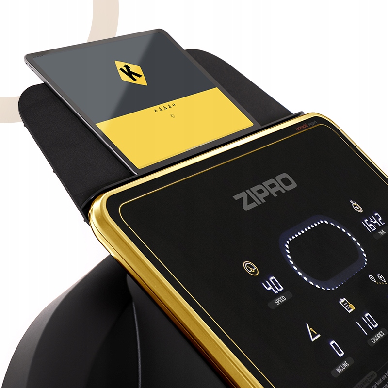 BIEŻNIA Treningowa Amortyzacja Nachylenie Pasa iConsole Kinomap BT - ZIPRO Prędkość 1-20 km/h