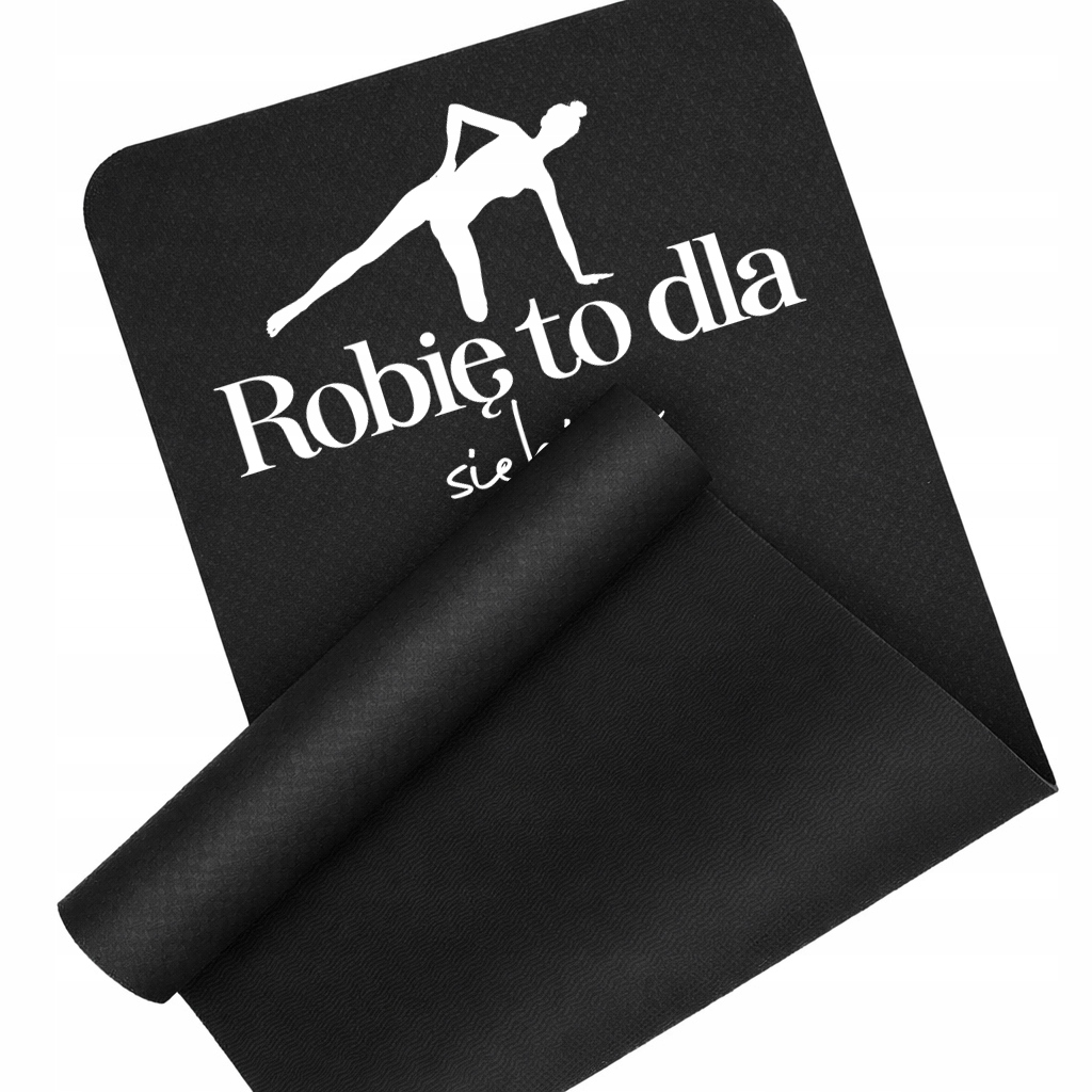 Mata Do Ćwiczeń Joga Fitness Treningowa Antypoślizgowa Robię To dla Siebe