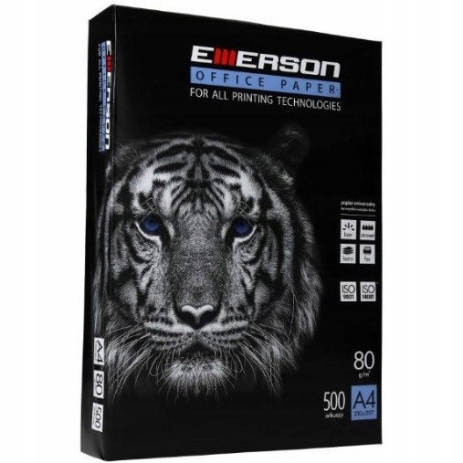 

Papier ksero uniwersalny drukarki Emerson A4 80g