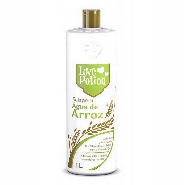 Love potion Agua de Arroz keratin pro narovnání vlasů 1000 ml