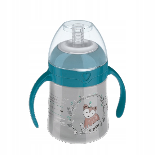 PIERWSZY KUBEK ZE SŁOMKĄ LOVI 150ML STRAW BEGINNER INDIAN SUMMER 35/362