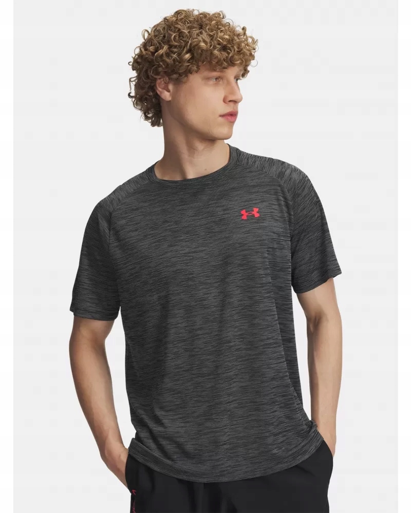 Koszulka T-shirt Męski Sportowy Under Armour Tech Textured Ss S