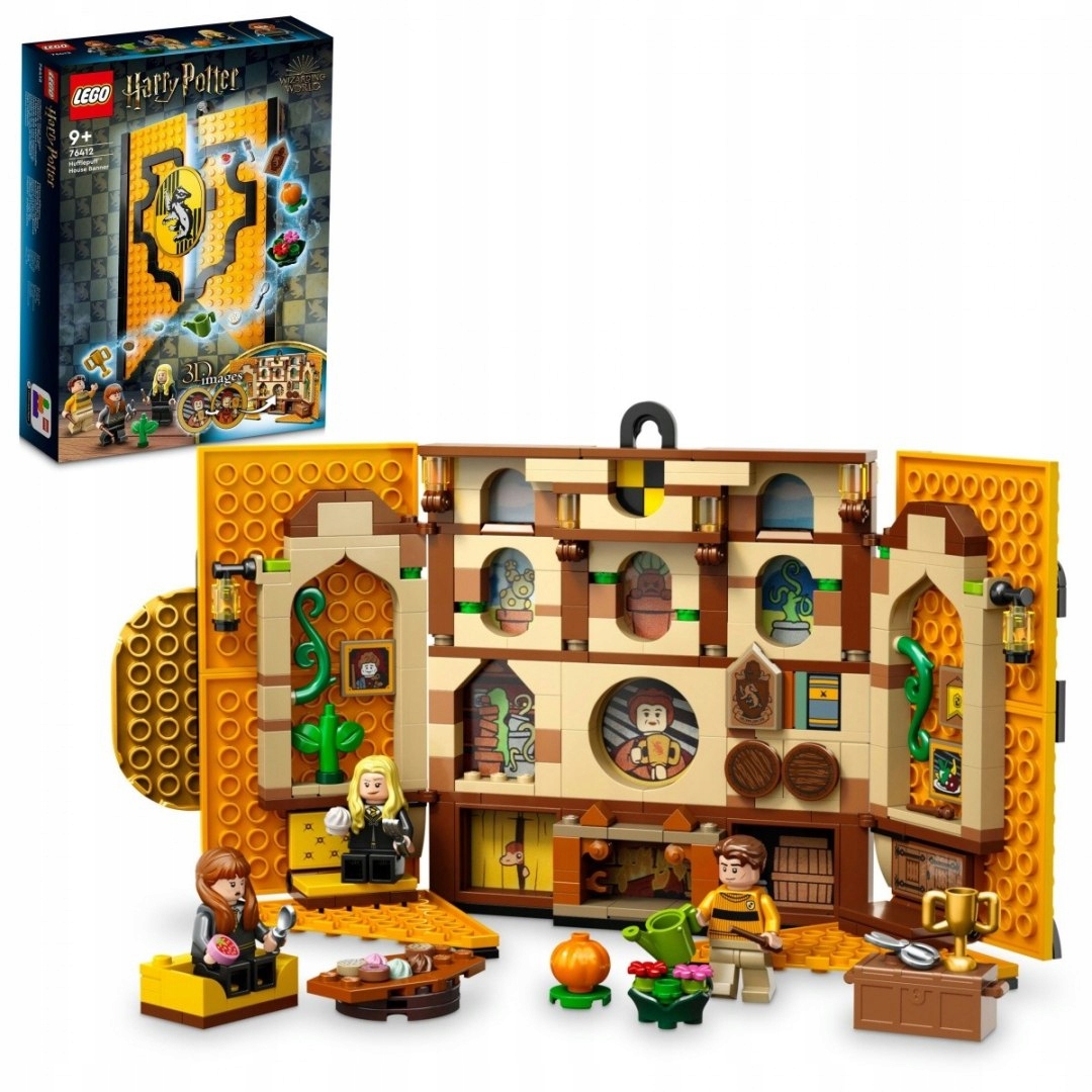 Lego 76412 Harry Potter Flaga Hufflepuffu