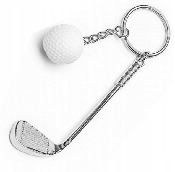 

Brelok Golf Breloczek Sportowca Golfowy Kij Piłka